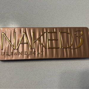 Urban Decay Naked 3 Palette Neutrals Makeup Eyeshadow Set
